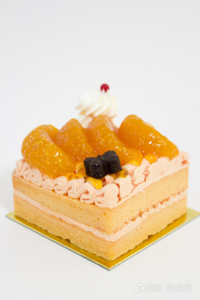 橙色蛋糕