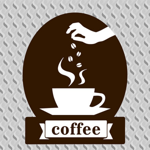 咖啡艺术设计模板卡