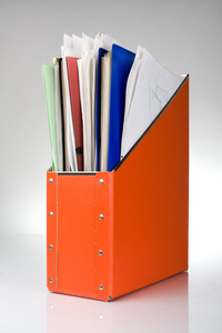 橙色的文档文件夹