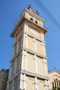 东正教教堂塔扎金索斯镇