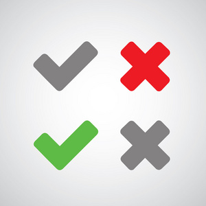 批准和拒绝照片