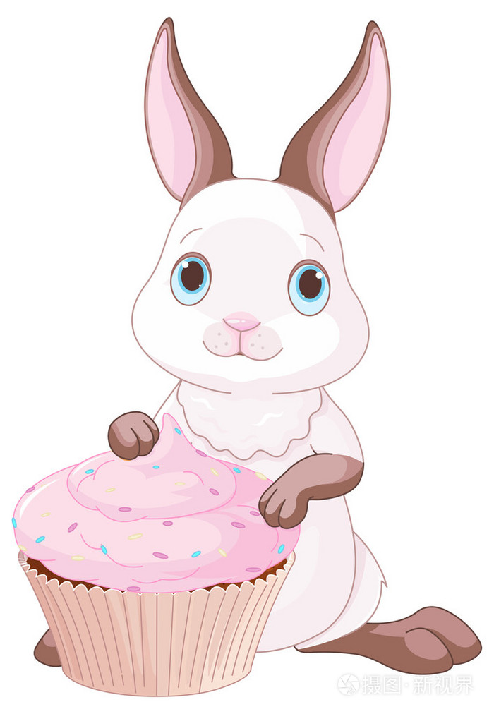 兔子认为纸托蛋糕