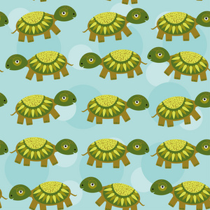 龟无缝模式图片