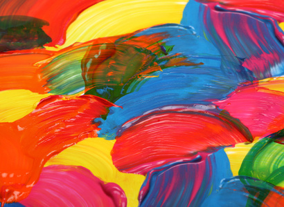 抽象腈纶和水彩彩绘的背景