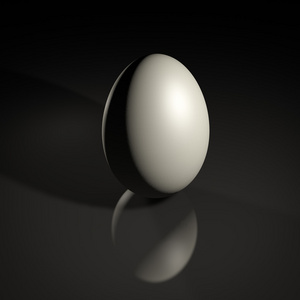 3d 渲染现实鸡蛋