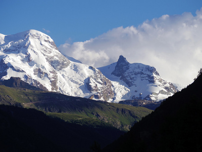 瑞士的阿尔卑斯山