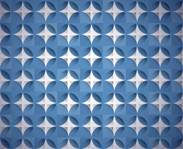 图标集抽象的平铺的图案在蓝色和白色的无缝的几何编织图案词汇:秩序