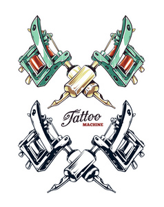 纹身机图片-纹身机素材-纹身机插画-摄图新视界