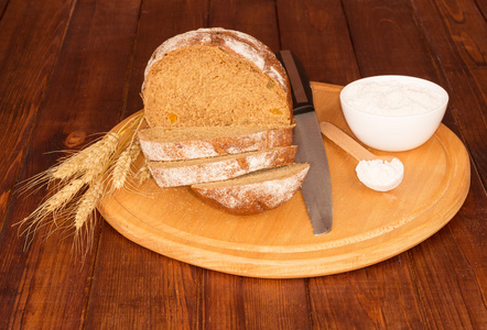 面包和小麦的耳朵