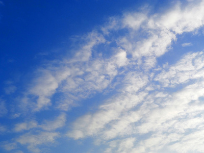 蓝天 白云 云朵