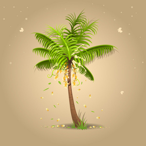 装饰图案的卡通可爱蝴蝶热带雨林一群五颜六色的蝴蝶在地下吸水, 寻找