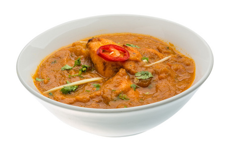 鸡印度 masala照片