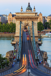 链桥，布达佩斯，匈牙利
