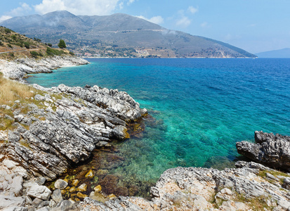 夏季海岸景观希腊