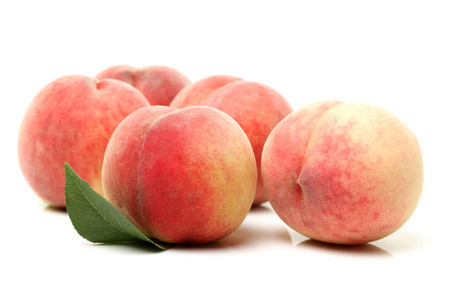 水果桃子照片图片