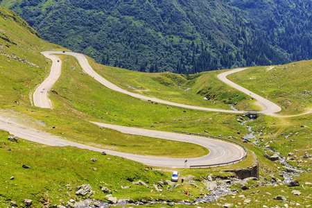 罗马尼亚喀尔巴阡山路 transfagarasan