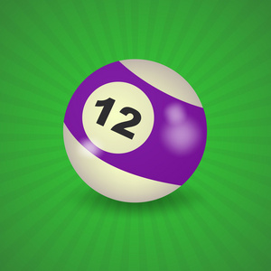 美国台球球数 12照片