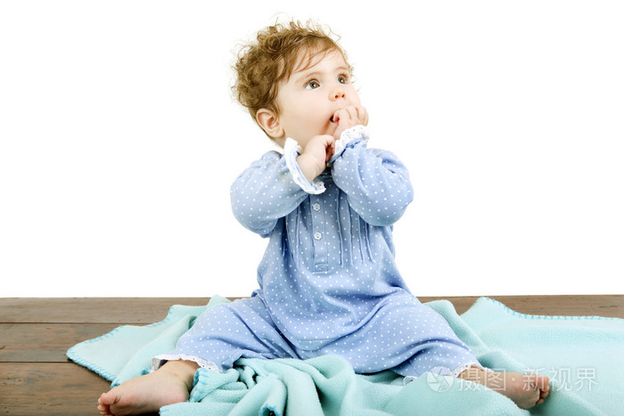 年幼的婴儿肖像