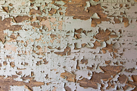 老开裂破旧的墙照片