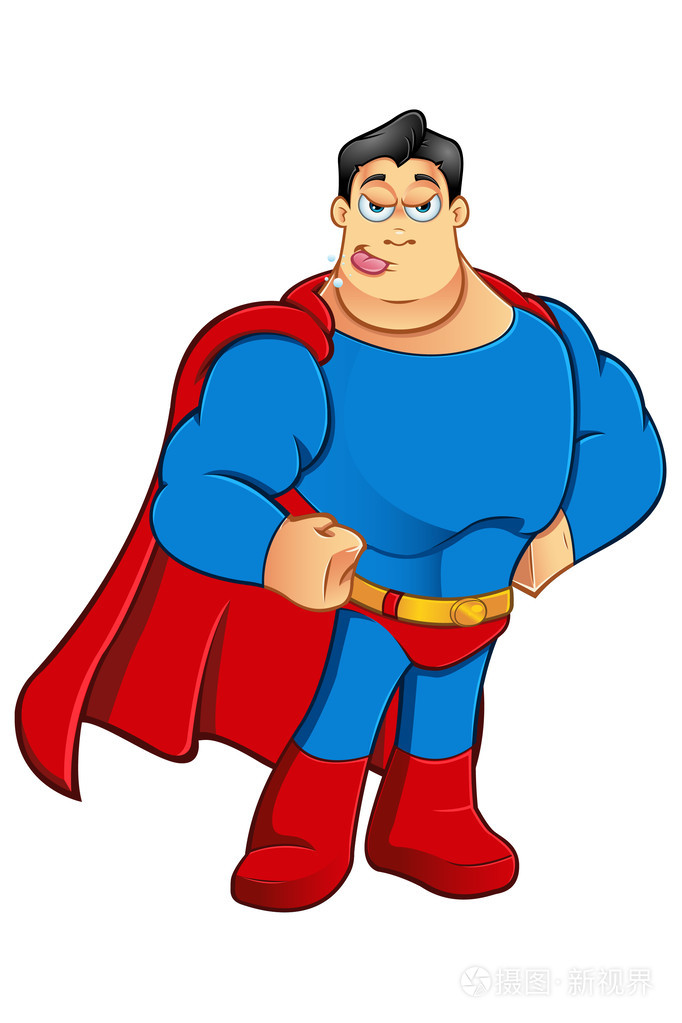 卡通英雄人物