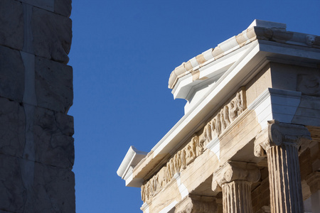 雅典娜神庙耐克在雅典图片