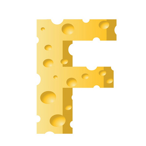 奶酪字母 f