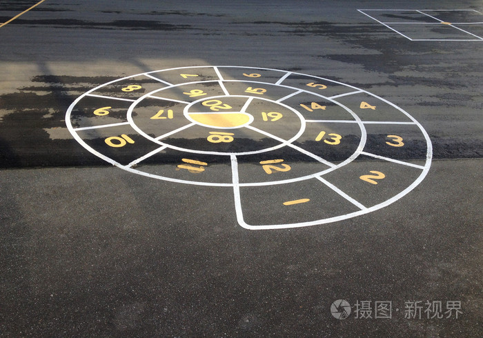 圆形跳房子