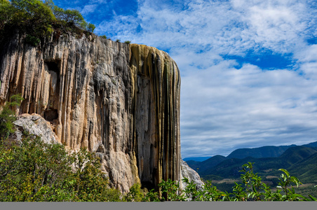 hierve el agua，瓦哈卡州，墨西哥