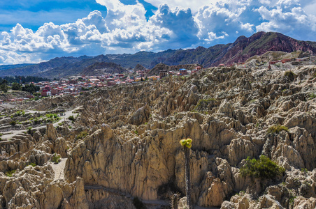 valle de la luna 附近玻利维亚拉巴斯