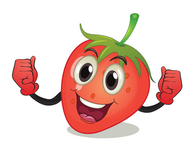 草莓图片卡通图片