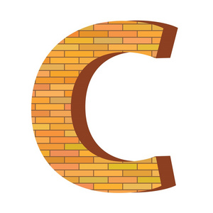 砖字母 c