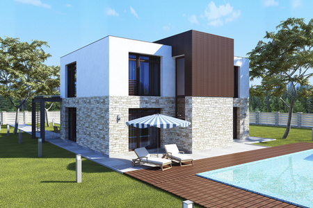 梦想中的房子照片