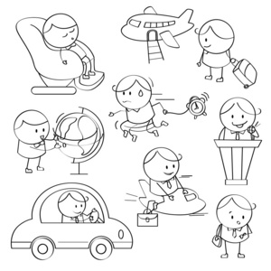 出差作业图片-出差作业素材-出差作业插画-摄图新视界