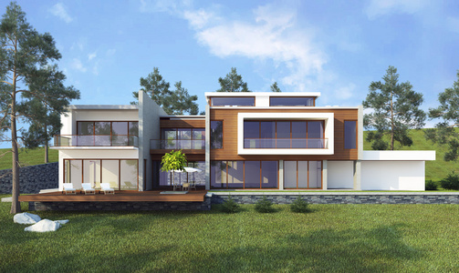 梦想中的房子照片