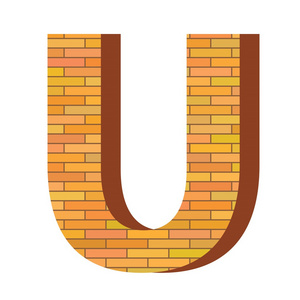 砖字母 u