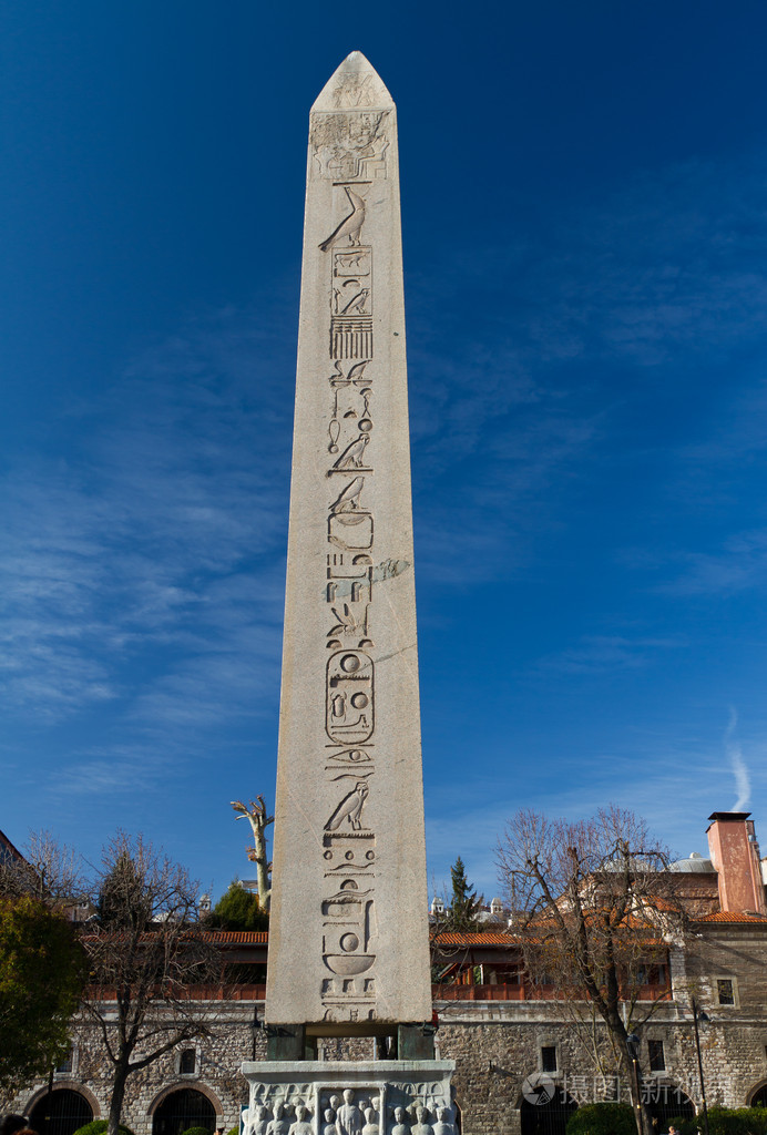 狄奥多西从伊斯坦布尔土耳其的方尖碑