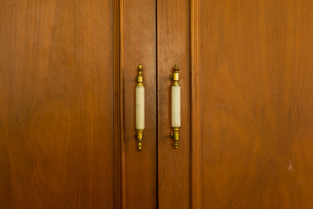 门柄木材图案