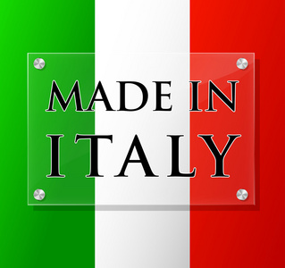 grunge 红色邮票抽象 grunge 橡皮戳文本在意大利第一号手写文字引用