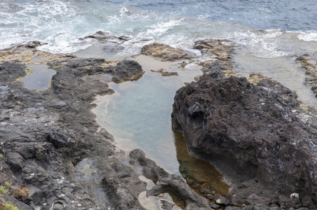 特内里费岛岩石海滩