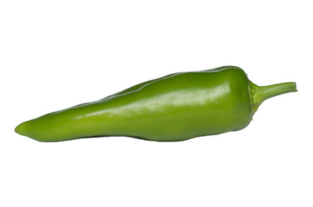 单个青椒照片