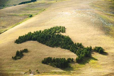 美丽的风景 umbii，castelluccio di 阿西西意大利