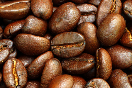 宏的烘培咖啡豆的形象