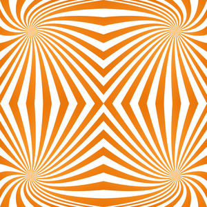橙色的象限螺旋图案背景