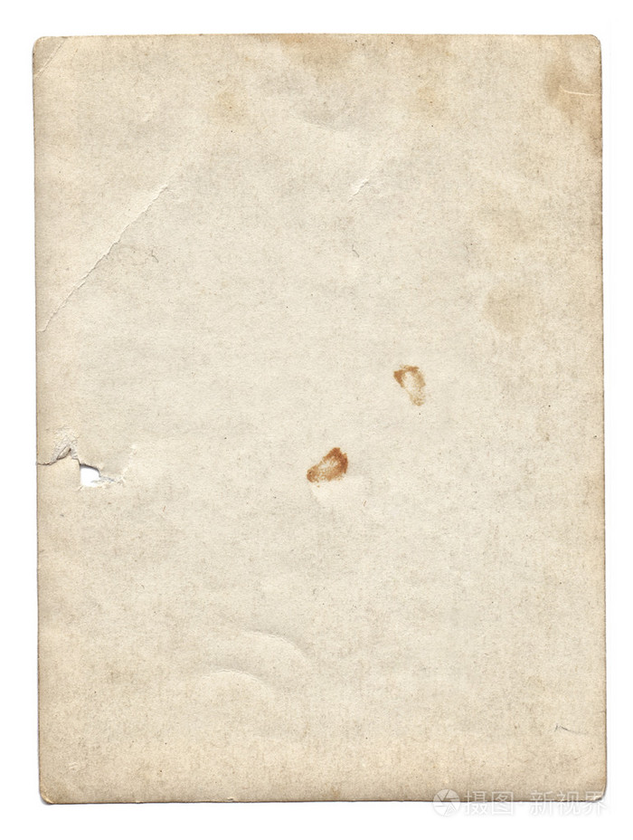 污渍和划痕的旧照片纹理.