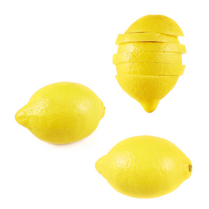 三个柠檬水果