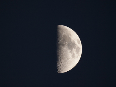 第一季度的月亮图片