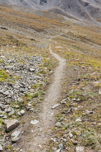 美丽的山，又高又有吸引力