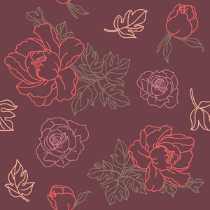 线条花纹花瓣图片