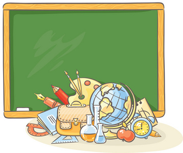 学习用品卡通图片-学习用品卡通素材-学习用品卡通插画-摄图新视界