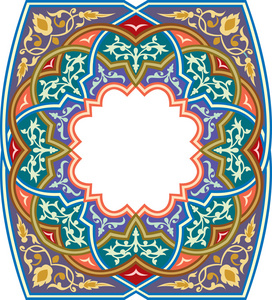 中东经典方巾图案图片